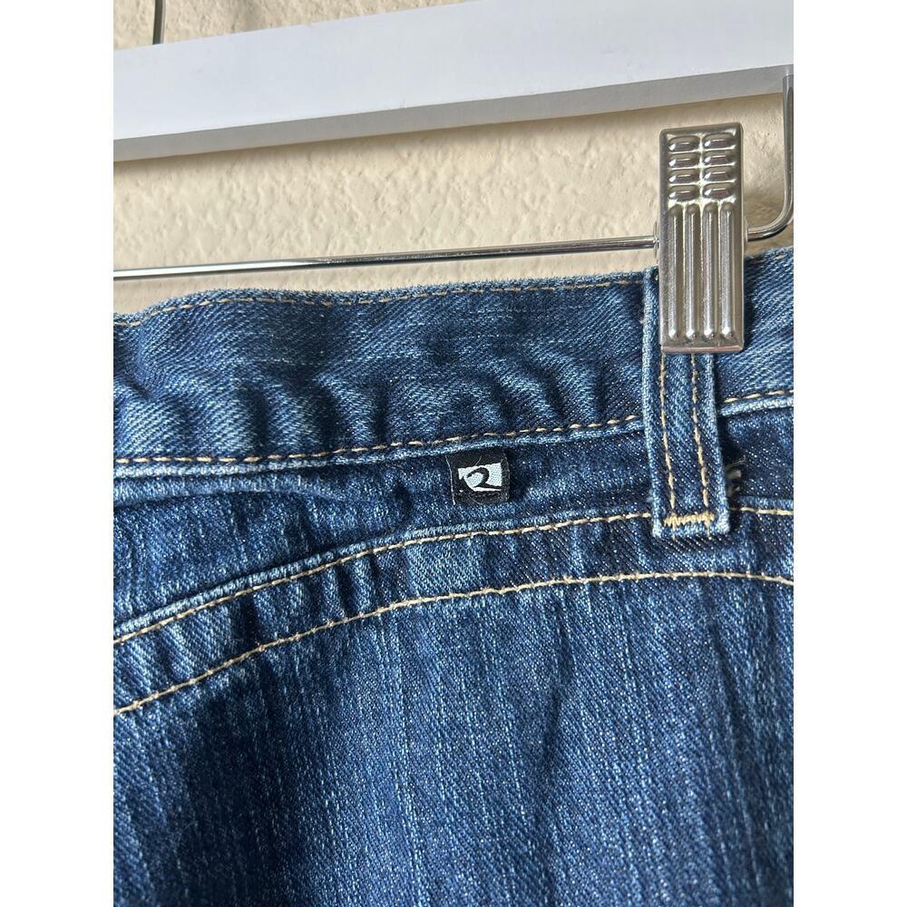 Vintage Rockies Jeans Women's Size 8 Long Dark Wash Denim Western Cowgirl - Picture 10 of 11